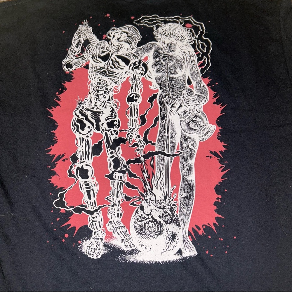 Santa Cruz Skateboard Logo T-Shirt XL Graphic Skeleton NWT Men - Picture 4 of 6